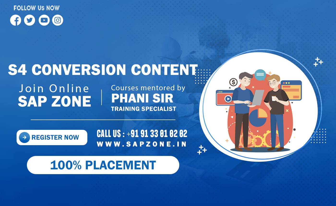 SAP S/4 Conversion